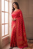 Rani Khaddi Georgette Woven Saree