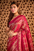 Rani Mulerry Silk Resham And Zari Woven Saree