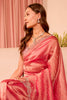 Dusty Pink Tissue Swaroski Work Saree