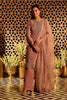 Dusty Pink Salsa Tissue Embroidered Unstitched Suit Material