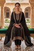 Black Crepe Silk Zari and Sequins Embroidered Anarkali Suit