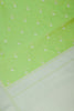 Light Green Color Cotton Woven Saree