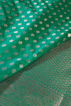 Green Cotton Silk Zari Woven Saree