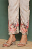 Cream Color  Khadi Cotton Printed Co-Ord Set