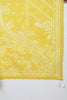 Mustard Cotton Printed & Neck Embroidered Suit