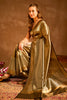 Black Banarasi Silk Zari Woven Saree