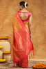 Mustard Color Resham Woven Saree