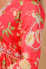 Coral Color Crepe Alia-Cut Printed Anarkali Suit