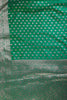 Green Cotton Silk Zari Woven Saree