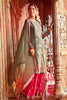 Olive Green Georgette Embroidered Suit with Gharara