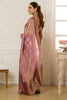 Mauve Banarasi Khaddi Georgette Woven Unstitched Suit Material