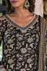 Black Color Cotton Printed Suit