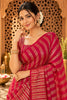 Rani Sequins Embroidered Georgette Saree