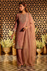 Dusty Pink Salsa Tissue Embroidered Unstitched Suit Material