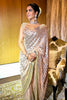 Dusty Pink Color Sequins Embroidered Georgette Saree