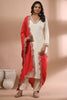 Beige Color Chanderi Cotton Suit