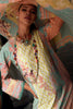 Mint Green Colour Cotton Printed Unstitched Suit Material
