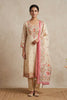 Cream Floral Printed Kota Cotton Suit