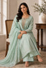 Mint Green Georgette Chikankari Work Unstiched Suit