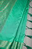 Mint Green Colour Silk Woven Saree