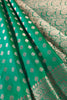 Green Cotton Silk Zari Woven Saree