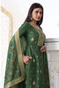 Green Silk Zari Woven Suit Set