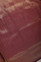 Wine Soft Silk Zari Woven Saree