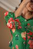 Green Color Muslin Printed Co-Ord Set