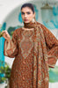 Rust Muslin Floral Printed Unstitched Suit Material