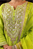 Parrot Green Color Silk Gota Patti Embroidered Anarkali Suit