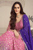 Rani Georgette Zari and Sequins Embroidered Anarkali Suit