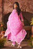 Cadillac Pink Color Cotton Floral Printed and Resham Embroidered AnarkalI Suit