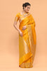 Mustard Color Zari Woven Banarasi Silk Woven