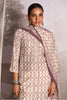 Cream & Rust Color Muslin Printed Suit