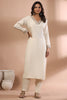 Beige Color Chanderi Cotton Suit