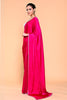 Fuchsia Pink Color Mulberry Silk Mukesh work Saree