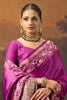 Velvet Woven Mulberry Silk Saree