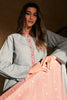Grey Color Cotton Polka dots Printed Unstitched Suit Material