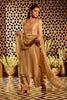 Beige Tissue Cut-Dana & Swaroski Work Unstitched Suit Material