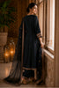 Black Crepe Silk Zari and Sequins Embroidered Anarkali Suit