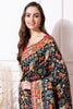 Black Color Silk Kalamkari Handloom Saree
