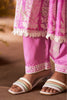Cadillac Pink Color Cotton Floral Printed and Resham Embroidered AnarkalI Suit