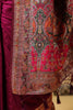 Dark Scarlet Soft Silk Kalamkari Woven Saree