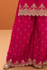 Rani Zari and Sequins Embroidered Crepe Silk Suit With Embroidered Palazzo