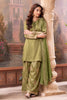 Green Embroidered Suits With Embroidered Pallazo