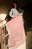 Grey Color Cotton Polka dots Printed Unstitched Suit Material