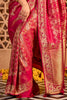Rani Mulerry Silk Resham And Zari Woven Saree