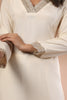 Beige Color Chanderi Cotton Suit