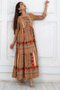 Beige Color Cotton Embroidered Anarkali Kurta