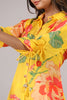 Yellow Color Muslin Printed Co-Ord Set